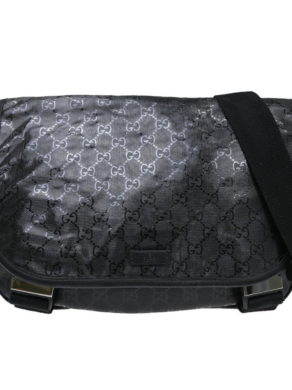 Gucci Black PVC Shoulder Bag